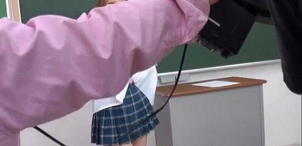  Asian schoolgirl, Sakamoto Hikari, amazing solo cam show